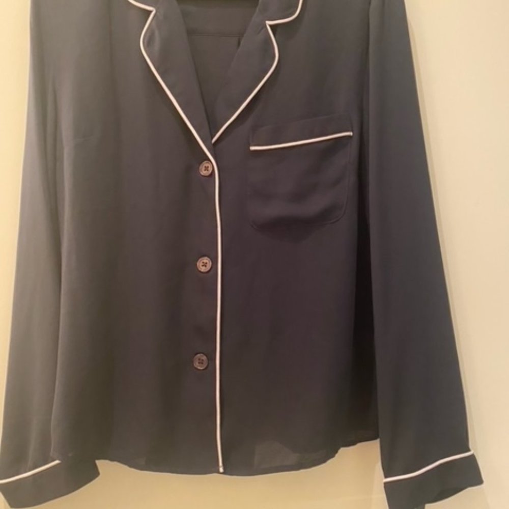 Rachel Roy Pajama Top Blouse